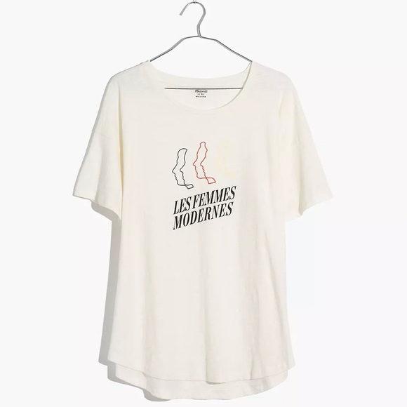 Madewell Tops - Madewell Les Femmes Modernes Tee